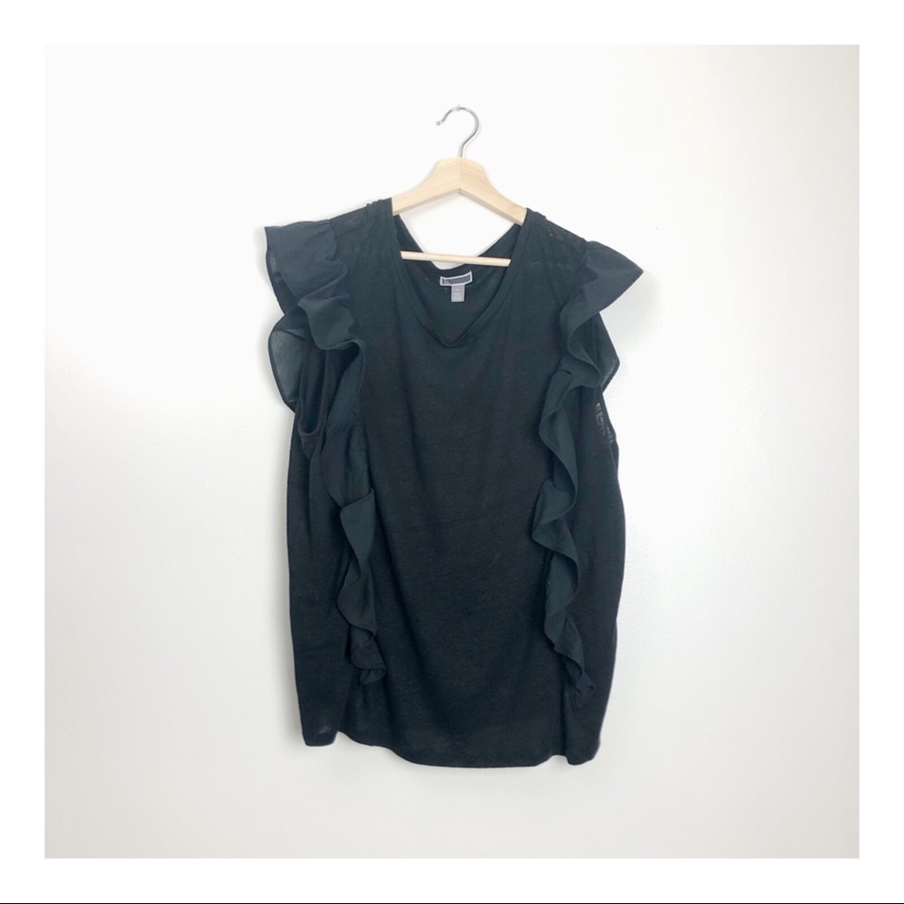 sleeveless ruffle blouse chelsea28